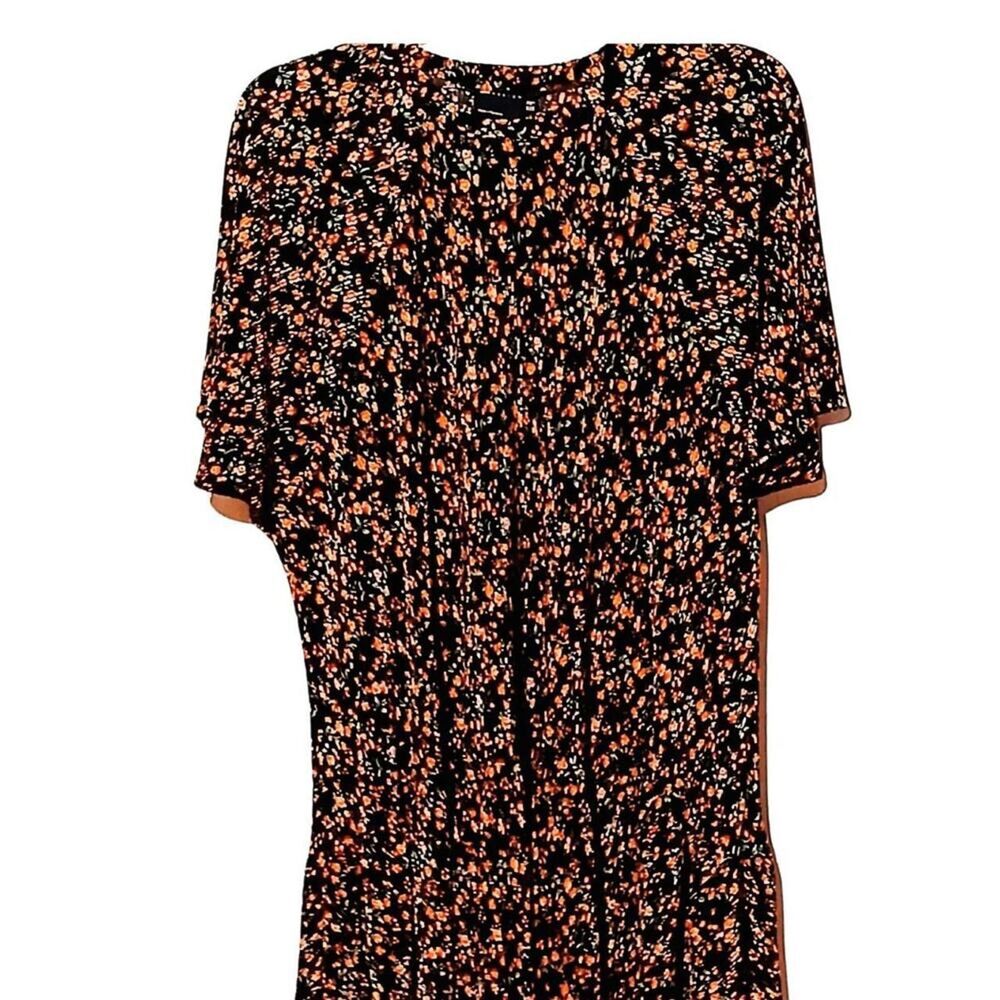 Chic Floral Print Black Dress by ASOS